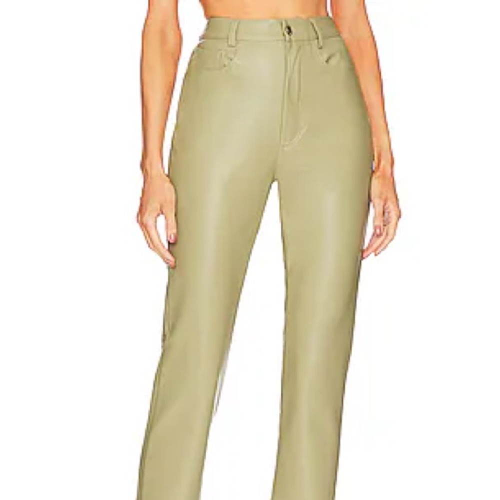 Weworewhat kickflare pant in oat